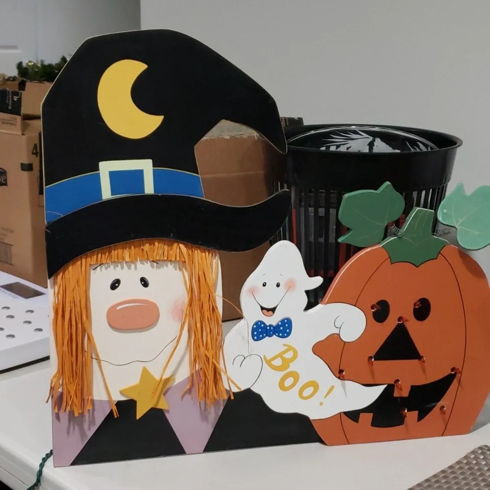 Halloween Witch and Ghost Kids Costume - Picture 10 of 11